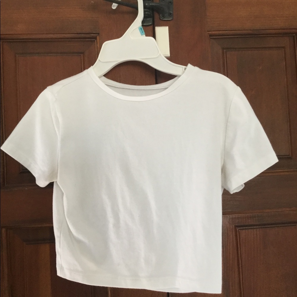 White Croptop